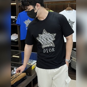 Dior 迪奧 獨家專供春季新款 時尚休閑圓領短袖，純棉面料原單工藝高端歐版原單