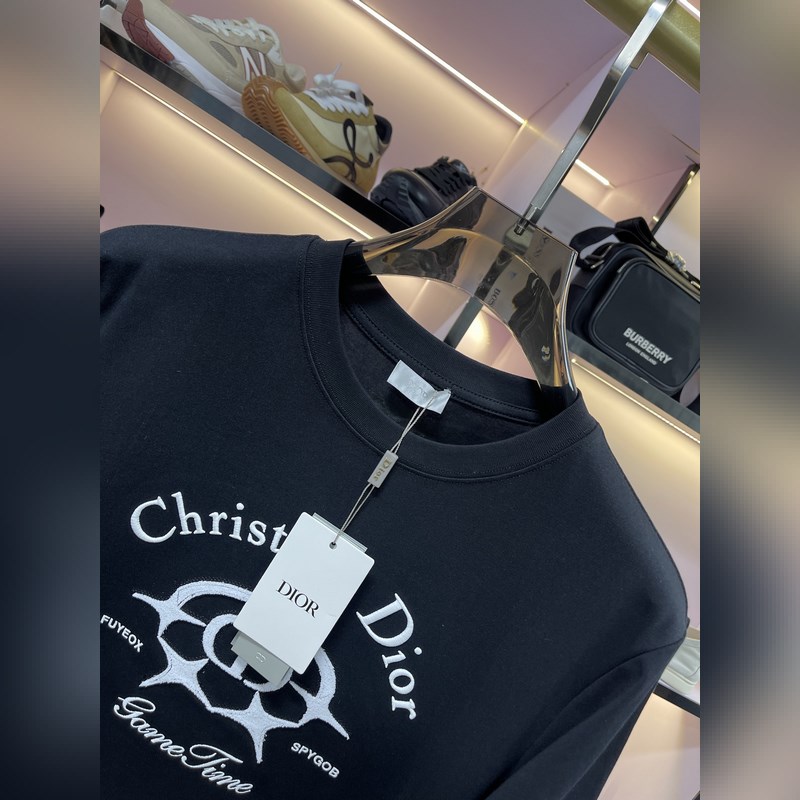 S-2XLDior 25SS春夏新款首發(fā)專櫃最新款短袖圓領(lǐng)T恤 高端訂制 設(shè)計(jì)前