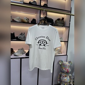 S-2XLDior 25SS春夏新款首發專櫃最新款短袖圓領T恤 高端訂制 設計前