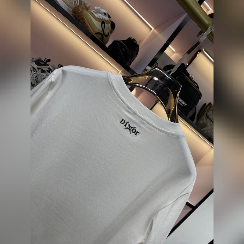 S-2XLDior 25SS春夏新款首發(fā)專櫃最新款短袖圓領(lǐng)T恤 高端訂制 設(shè)計前
