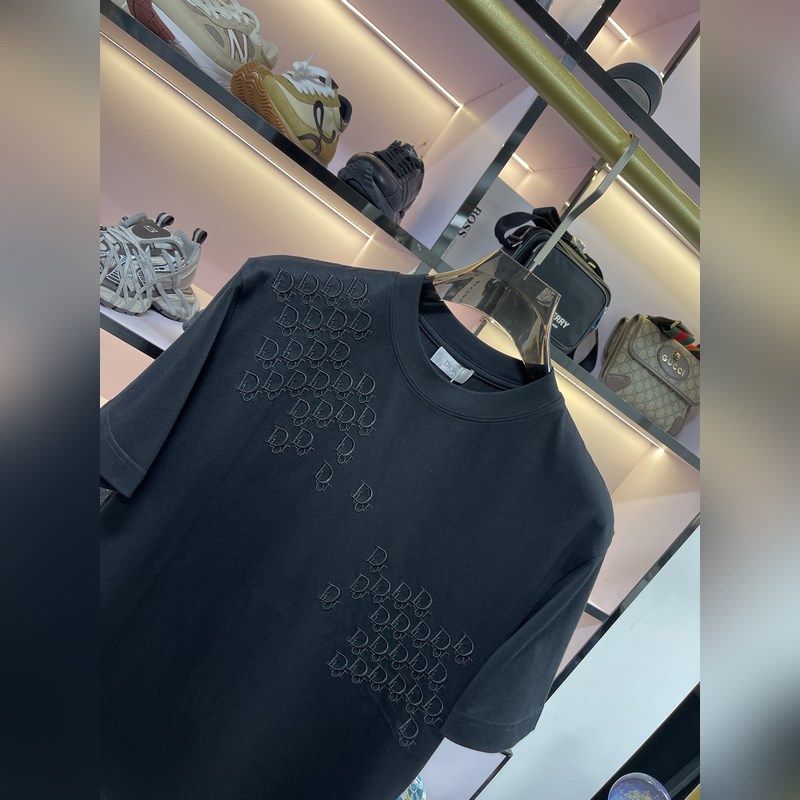 S-2XLDior 25SS春夏新款首發專櫃最新款短袖圓領T恤 高端訂制 設計前