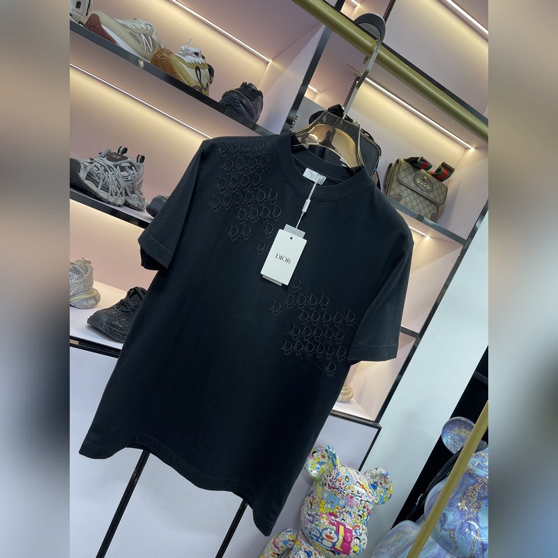 S-2XLDior 25SS春夏新款首發專櫃最新款短袖圓領T恤 高端訂制 設計前