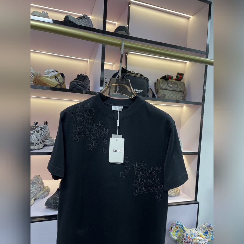 S-2XLDior 25SS春夏新款首發專櫃最新款短袖圓領T恤 高端訂制 設計前
