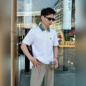 Gucci 25s新款Polo短袖.原單推薦！這款Polo衫采用高端絲光棉質珠地