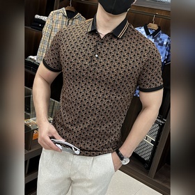 Gucci 2025ss蛇年新款 古馳翻領精品短袖T恤 官網同步 高端品質三D印