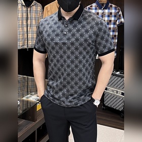 Gucci 2025ss蛇年新款 古馳翻領精品短袖T恤 官網同步 高端品質三D印