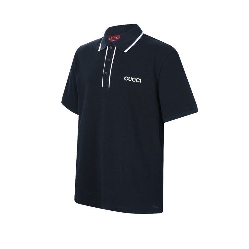 GUCCI飾繡花POLO衫 面料選擇： 采用100%純棉珠地布，在傳統珠地布基礎