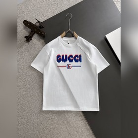 Gucci 2025夏季新款 （頂級品質 區别通貨） 重磅推出特殊面料短袖 夏季