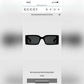 GUCC MODEL：GG1860S SIZE：53口22-145 25春夏眼鏡