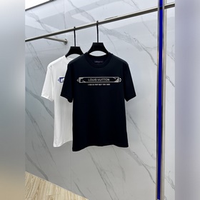 lv*路易威登 2025春夏新款首發專櫃最新款短袖圓領T恤 高端訂制 設計前衛時