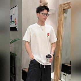 Louis Vuitton 25ss春夏新款首發專櫃最新款短袖圓領T恤 高端訂制