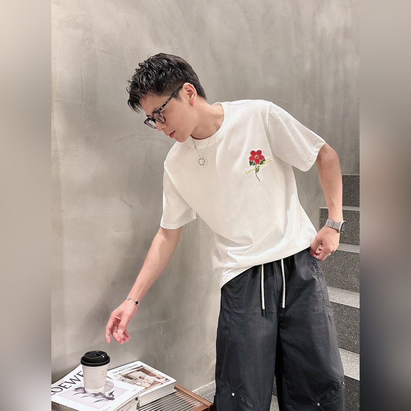 Louis Vuitton 25ss春夏新款首發(fā)專櫃最新款短袖圓領(lǐng)T恤 高端訂制