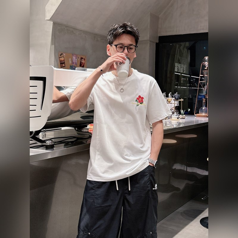 Louis Vuitton 25ss春夏新款首發(fā)專櫃最新款短袖圓領(lǐng)T恤 高端訂制