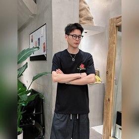 Louis Vuitton 25ss春夏新款首發專櫃最新款短袖圓領T恤 高端訂制