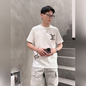 Louis Vuitton 25ss春夏新款首發專櫃最新款短袖圓領T恤 高端訂制