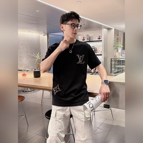 Louis Vuitton 25ss春夏新款首發專櫃最新款短袖圓領T恤 高端訂制