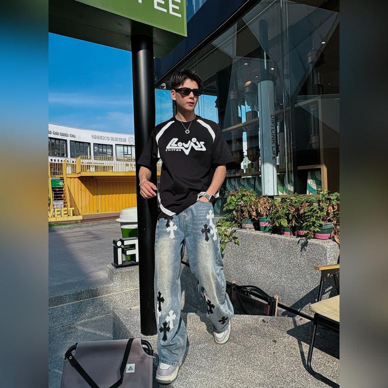 M-3Xl Louis Vuitton 25SS春夏新款首發專櫃最新款短袖圓領T