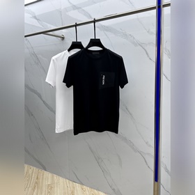 Prada·普拉達 2025春夏新款首發專櫃最新款短袖圓領T恤 高端訂制 設計前