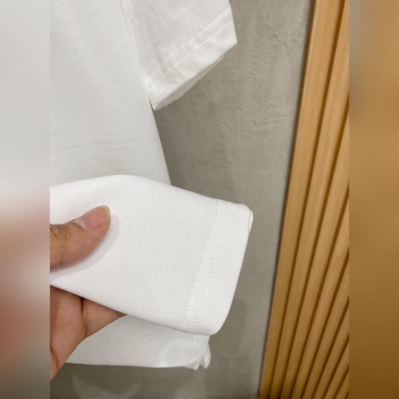 普拉達 Prada 25ss春夏新款首發專櫃最新款短袖圓領T恤 高端訂制 設計前