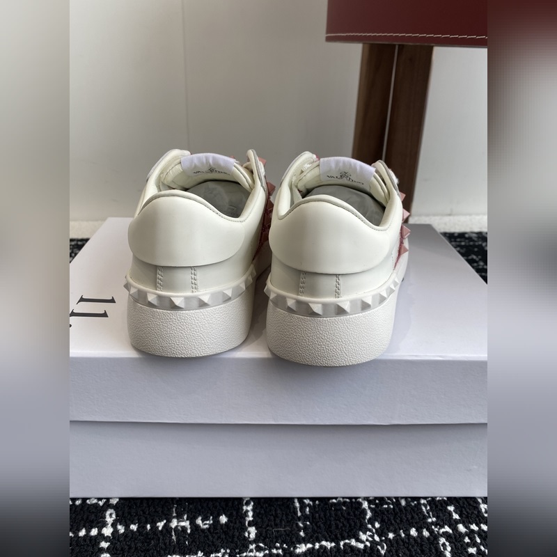 代購級 Valentino 經典升級 低幫綁帶運動鞋、休閑鞋 男士女士真皮闆鞋