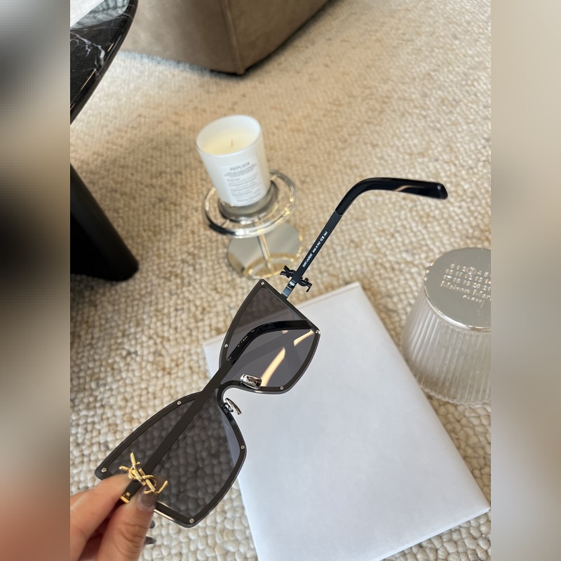 Ysl潮人排隊 YSL M121F 2025上新咯 凹造型絕了 炫酷大貓眼 S