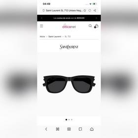 SAINT LAURENT  MODEL：SL 712 SIZE：52口19