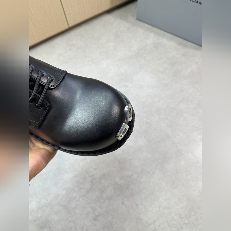BALENCIAGA 巴黎世家 -高端品質 原單 正裝皮鞋 內增高 -鞋面：進口