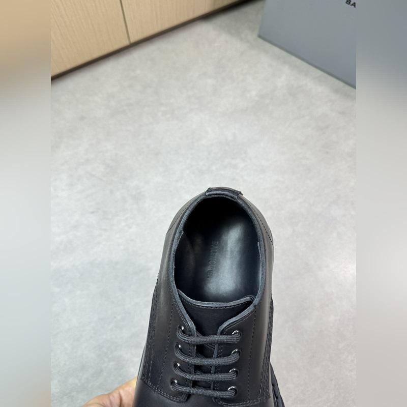 BALENCIAGA 巴黎世家 -高端品質 原單 正裝皮鞋 內增高 -鞋面：進口