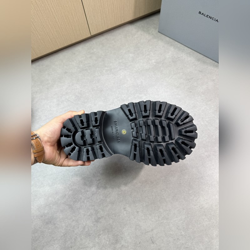 BALENCIAGA 巴黎世家 -高端品質 原單 正裝皮鞋 內增高 -鞋面：進口