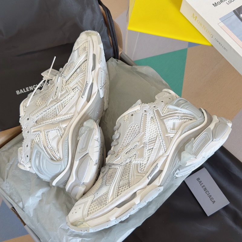 純原版。balenciaga 巴黎世家 runner系列 溶膠鞋 情侶款 老爹鞋