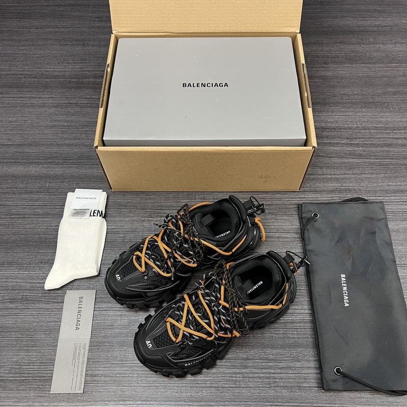 純原版本 Balenciaga巴黎世家 Track Trail 圓頭系帶 低幫