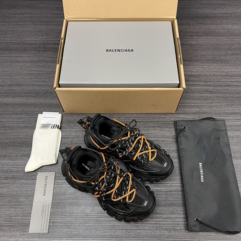 純原版本 Balenciaga巴黎世家 Track Trail 圓頭系帶 低幫