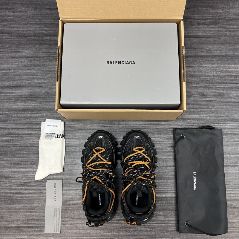 純原版本 Balenciaga巴黎世家 Track Trail 圓頭系帶 低幫