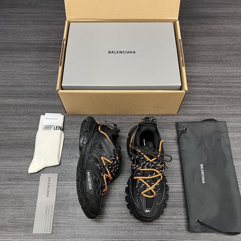 純原版本 Balenciaga巴黎世家 Track Trail 圓頭系帶 低幫