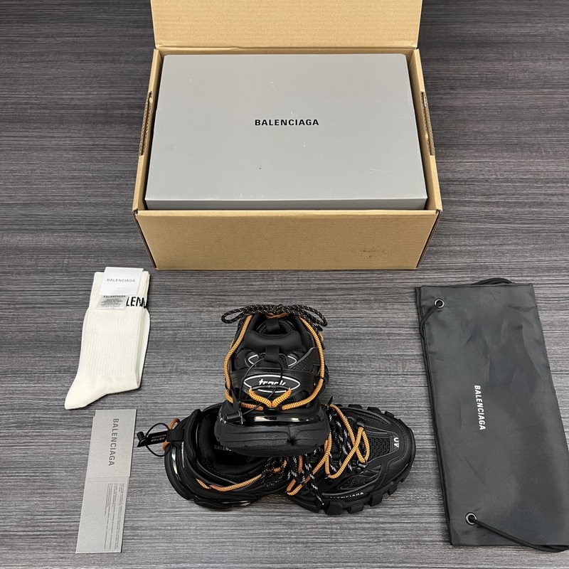純原版本 Balenciaga巴黎世家 Track Trail 圓頭系帶 低幫