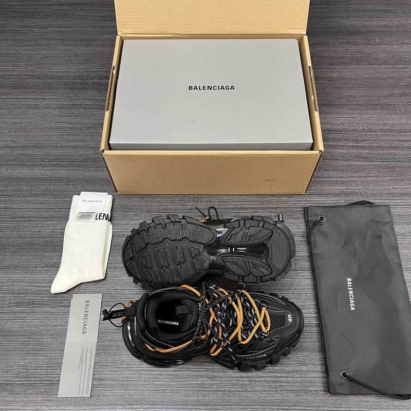 純原版本 Balenciaga巴黎世家 Track Trail 圓頭系帶 低幫