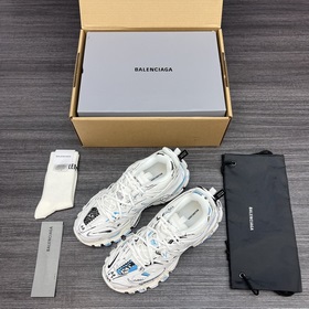 純原版本 無美人尖 市場天花闆 巴黎世家3.0 塗鴉彩繪做舊 三代戶外概念鞋 B