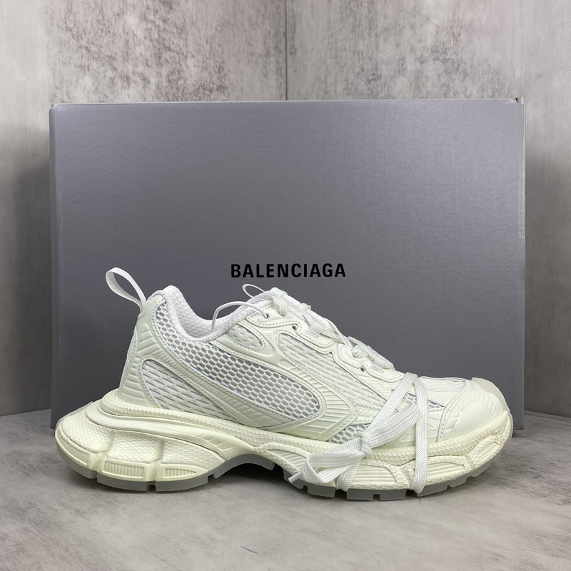 BALENCIAGA 3XL Sneakers 巴黎世家十代網布系帶低幫走秀複古