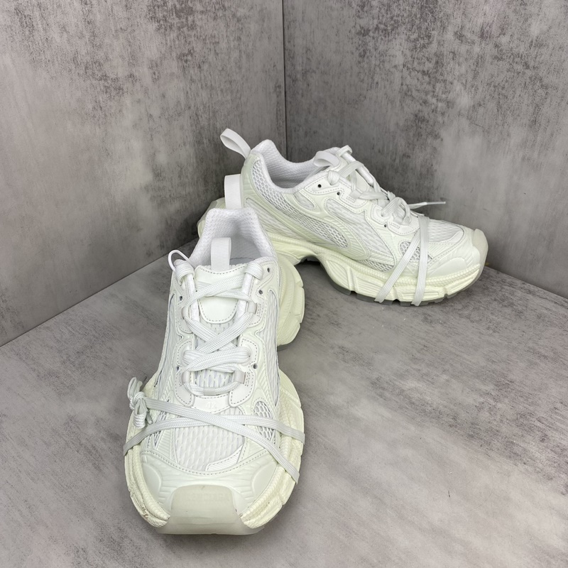 BALENCIAGA 3XL Sneakers 巴黎世家十代網布系帶低幫走秀複古