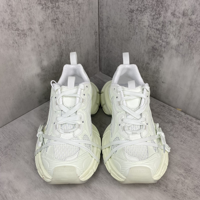BALENCIAGA 3XL Sneakers 巴黎世家十代網布系帶低幫走秀複古