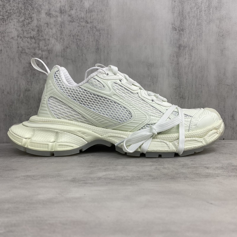BALENCIAGA 3XL Sneakers 巴黎世家十代網布系帶低幫走秀複古