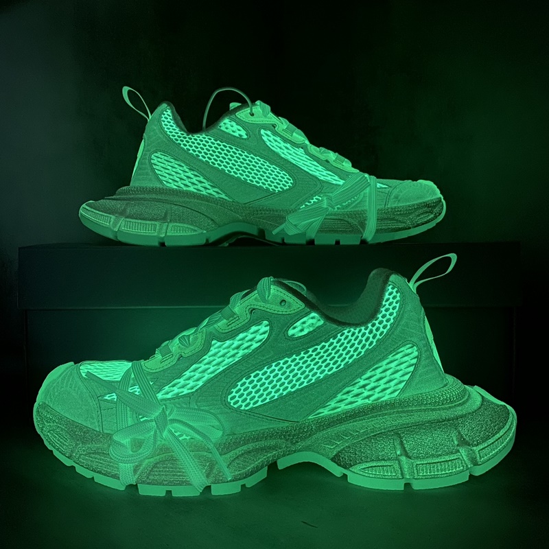 BALENCIAGA 3XL Sneakers 巴黎世家十代網布系帶低幫走秀複古