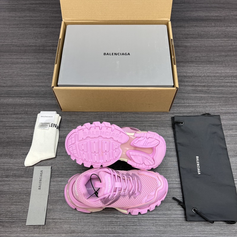 純原版本 無美人尖 市場天花闆 巴黎世家3.0網面款三代戶外概念鞋 Balenc