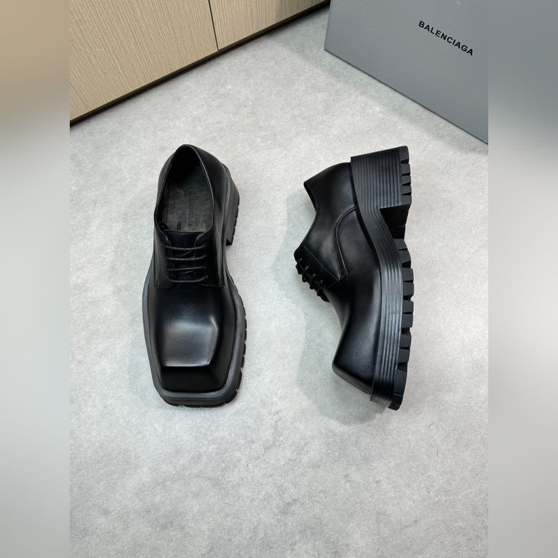 [ BALENCIAGA]巴黎世家 -高端品質 原單 正裝皮鞋 -鞋面：進口 納