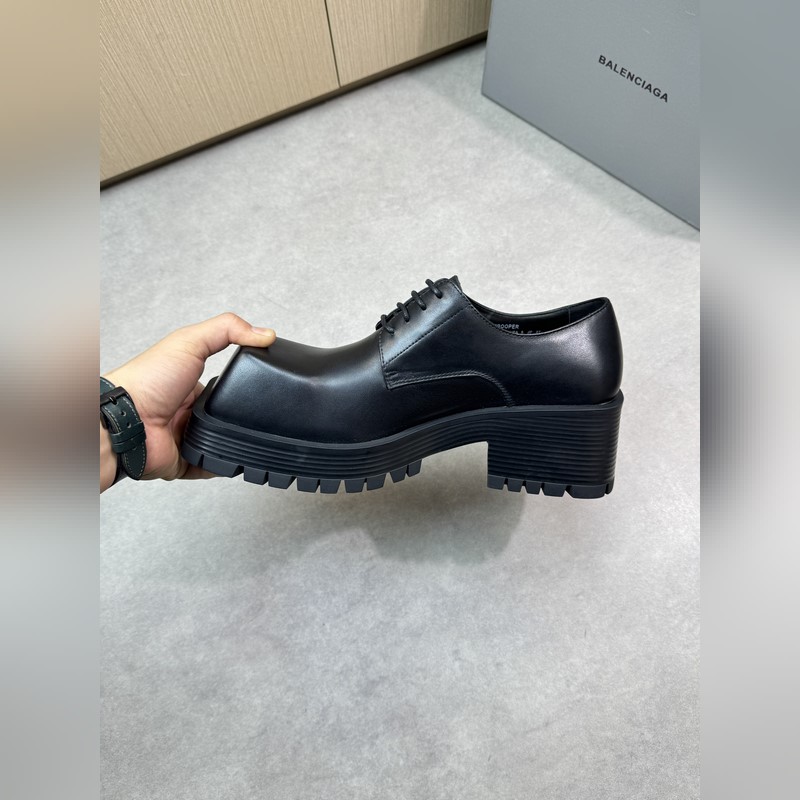 [ BALENCIAGA]巴黎世家 -高端品質 原單 正裝皮鞋 -鞋面：進口 納