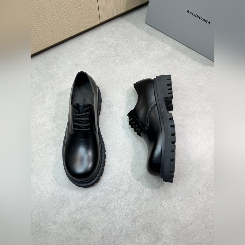 [ BALENCIAGA]巴黎世家 -高端品質 原單 正裝皮鞋 -鞋面：進口 開