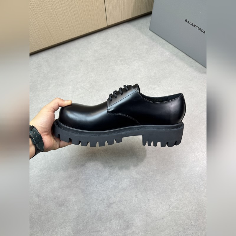 [ BALENCIAGA]巴黎世家 -高端品質 原單 正裝皮鞋 -鞋面：進口 開