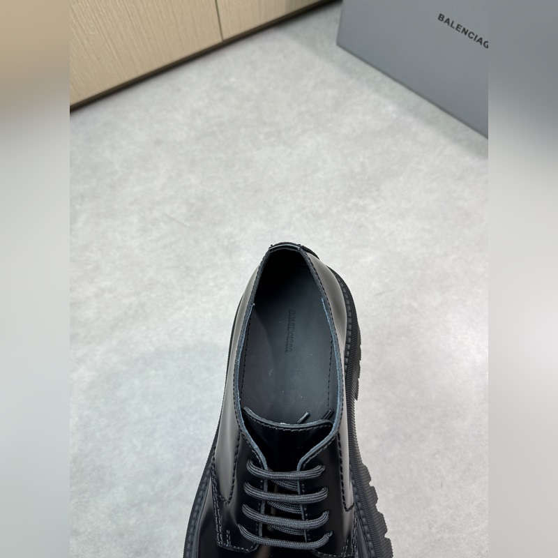 [ BALENCIAGA]巴黎世家 -高端品質(zhì) 原單 正裝皮鞋 -鞋面：進口 開