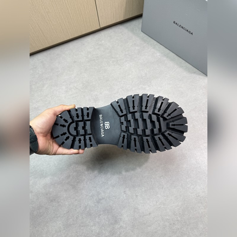 [ BALENCIAGA]巴黎世家 -高端品質(zhì) 原單 正裝皮鞋 -鞋面：進口 開