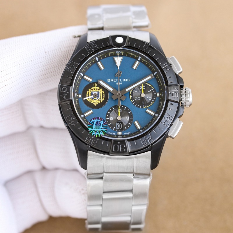 BLS新品：百年靈複仇者B01計(jì)時腕表44 (AVENGER B01 CHRON